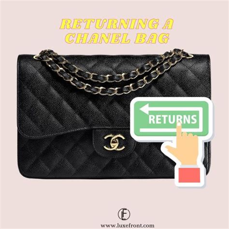 chanel bag return policy